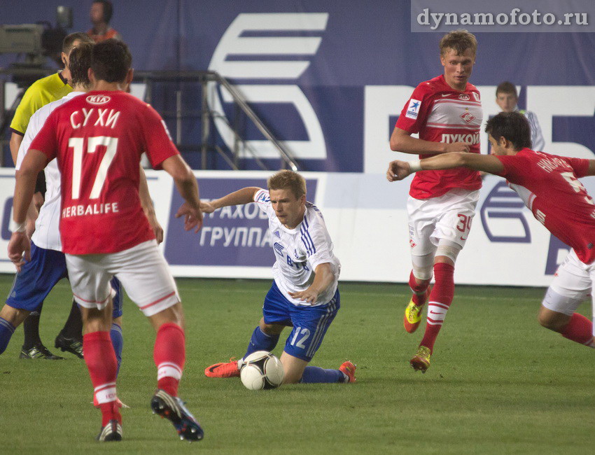 05.08.2012 Динамо - Спартак (0-4)