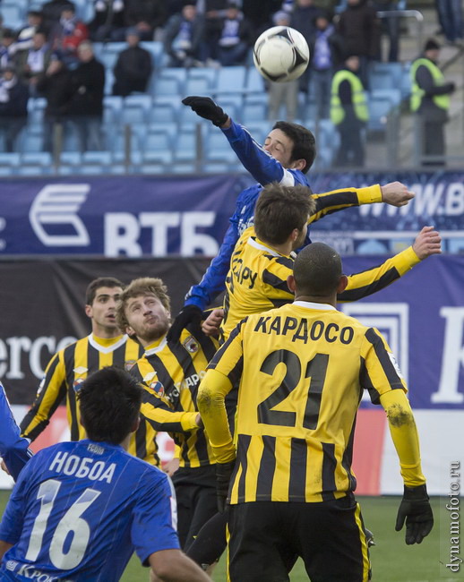 10.11.2012 Динамо М - Алания (2-0)