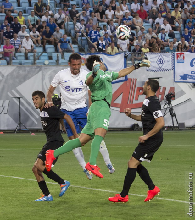 31.07.2014 Динамо М - Хапоэль (1-1)