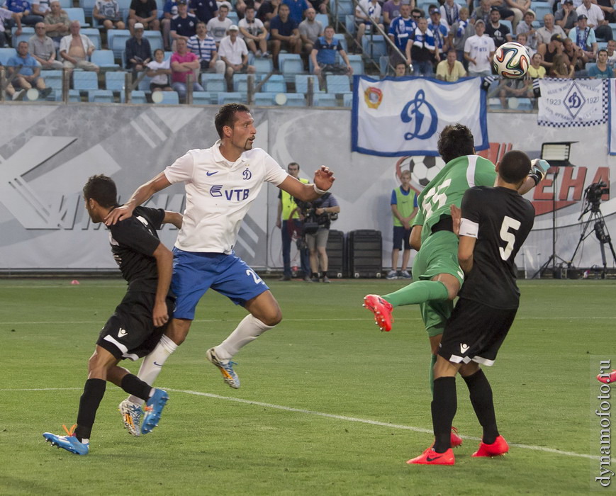 31.07.2014 Динамо М - Хапоэль (1-1)