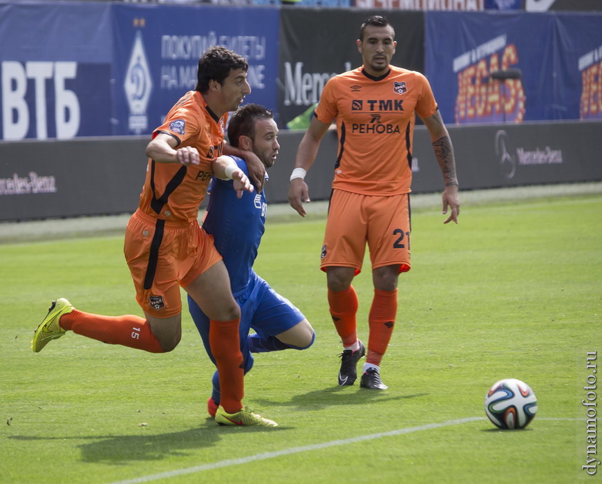 24.08.2014 Динамо М - Урал (2-0)