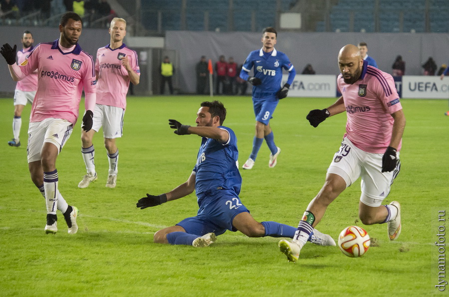 26.02.2015 Динамо - Андерлехт (3-1)