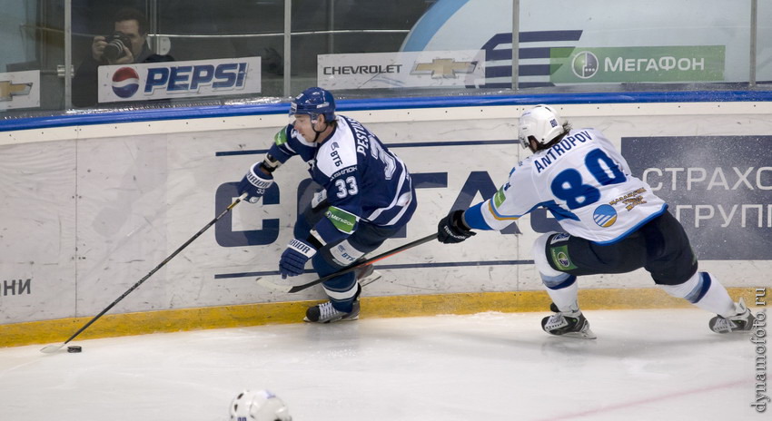 05.01.2014 Динамо М - Барыс (3-2, д.в.)