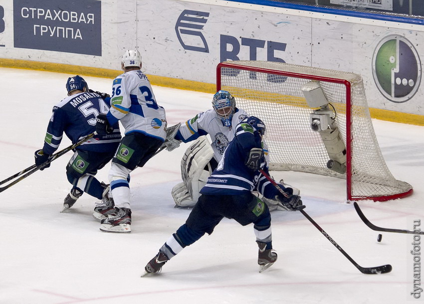 05.01.2014 Динамо М - Барыс (3-2, д.в.)