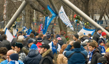 22/11/2008 Акция возложения цветов к памятнику Л.И. Яшина у Северной трибуны стадиона